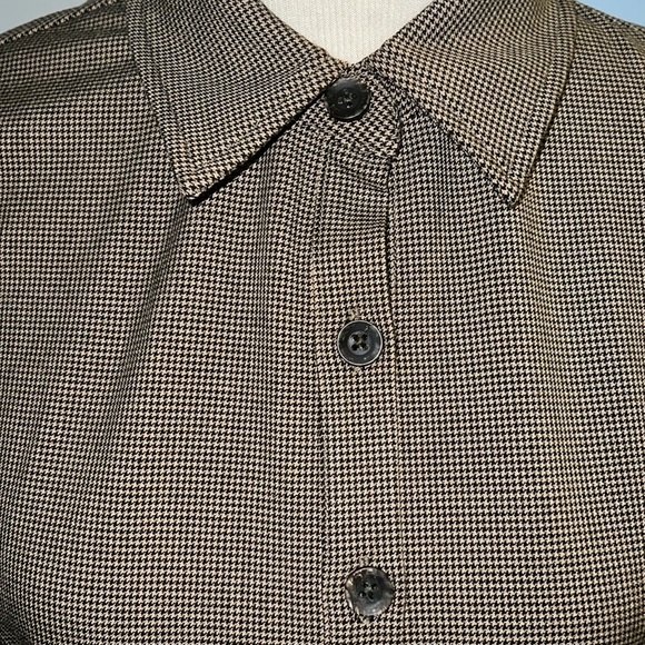 Peace of Cloth Jackets & Blazers - Peace of Cloth Med brown houndstooth jacket New With Tags